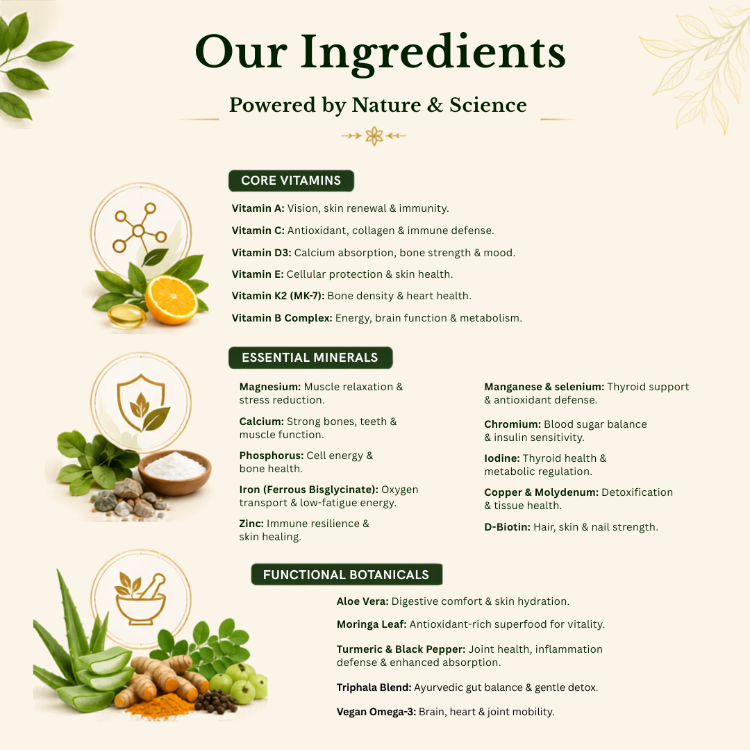 Basic Nutrient Profile: Complete Daily Wellness, Simplified